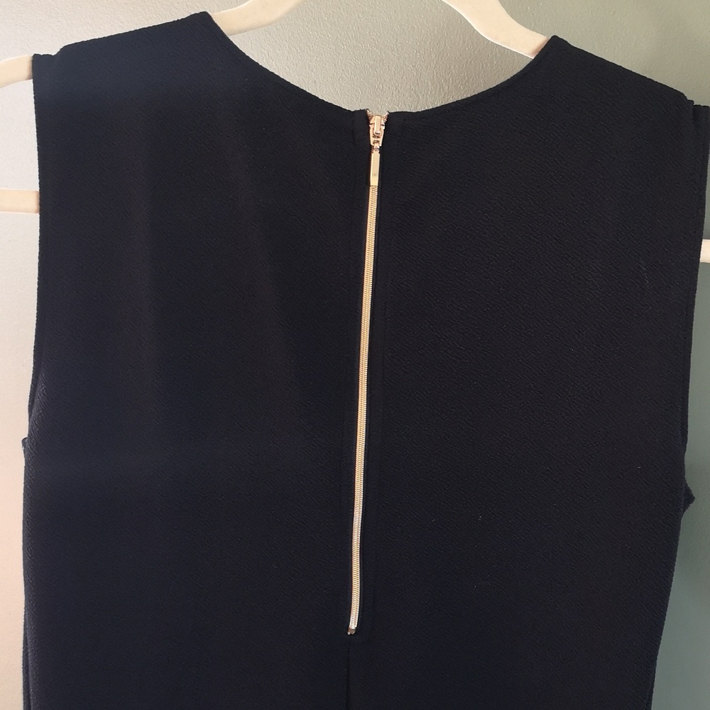 NWT Kismet Little Black Dress Sz S Lightweight & Stretchy Textured Sleeveless - Picture 7 of 10